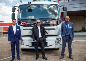 Volvo Trucks France livre un FE électrique au groupe Mauffrey