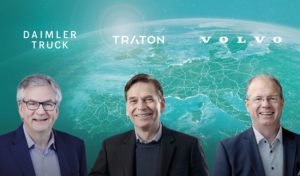 Volvo, Daimler Truck et Traton Group développent un réseau européen de recharge pour poids lourds