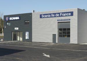 Nouveau point de services Scania en Ile-de-France