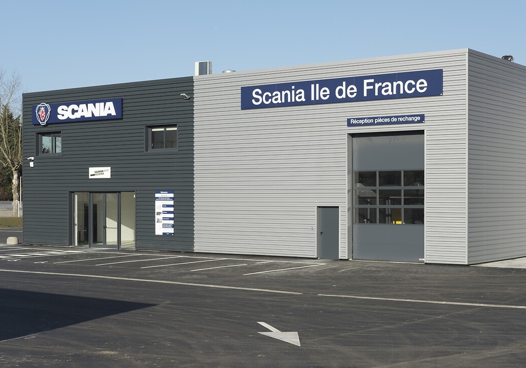 Nouveau point de services Scania en Ile-de-France