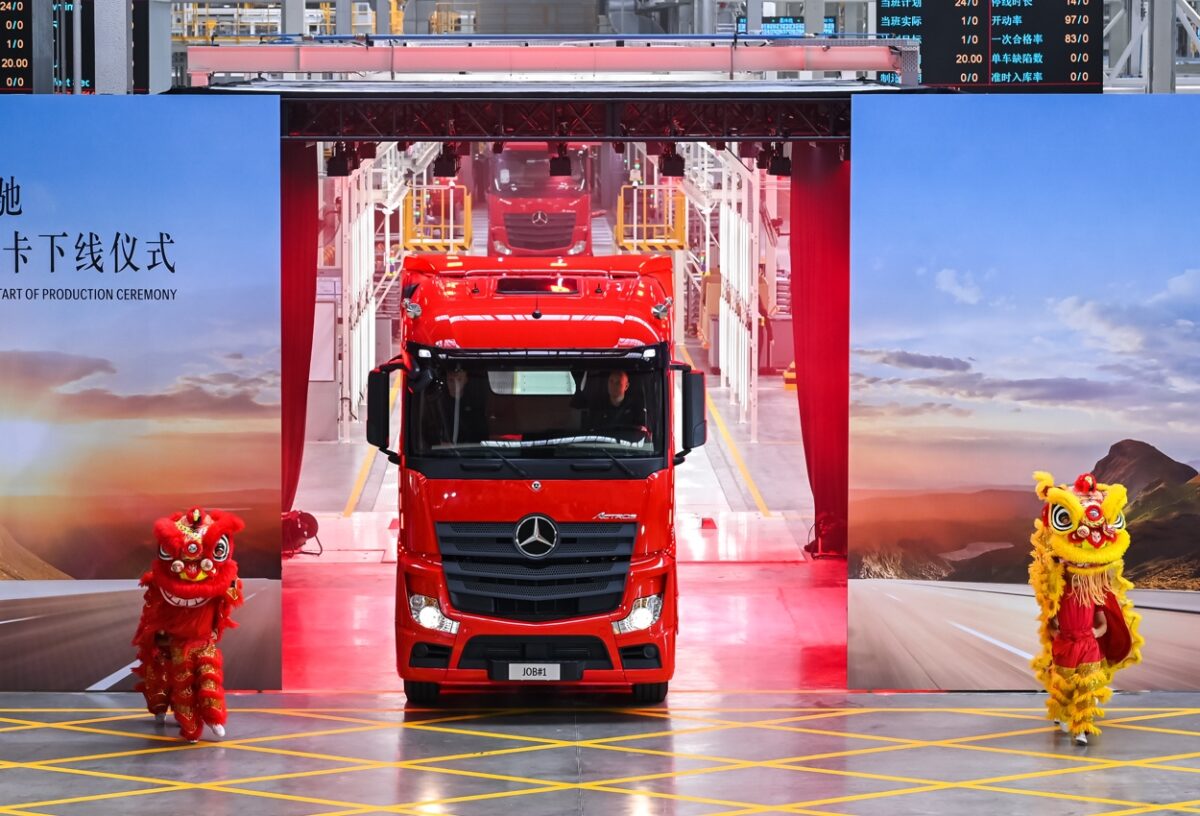 Daimler Truck lance la production de camions Mercedes-Benz en Chine