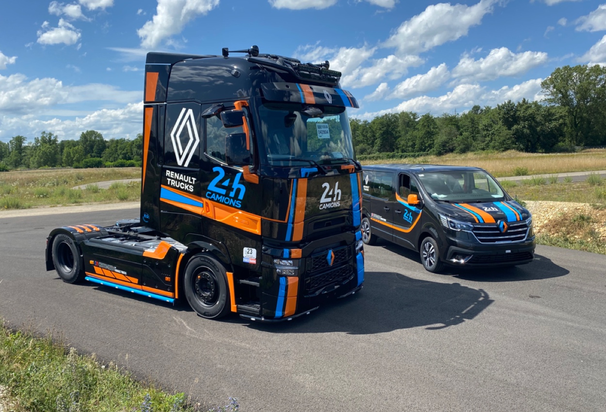 24 Heures Camions : trois nouveaux modèles Renault Trucks customisés
