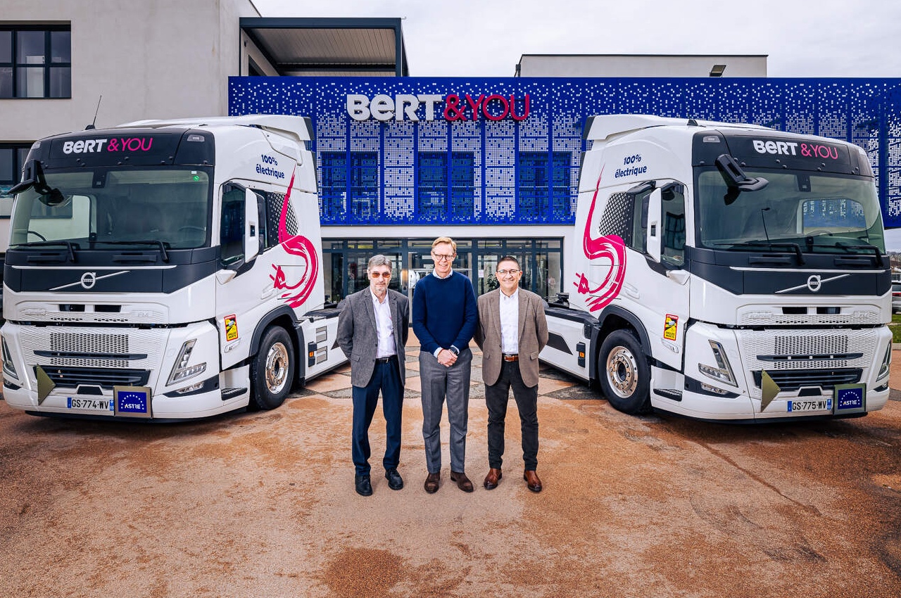 Bert&You passe à l’électrique avec Volvo Trucks