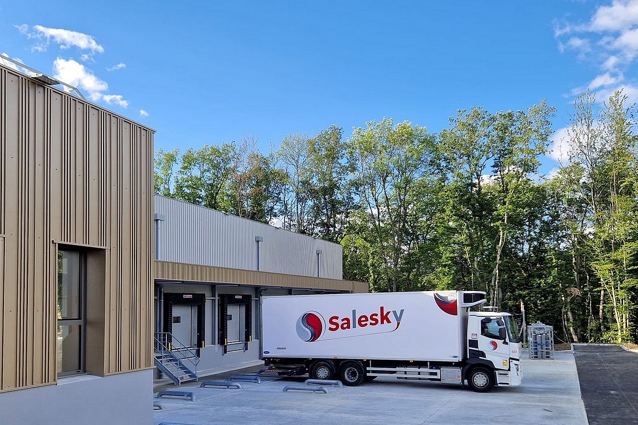 Une sixième plateforme logistique pour les Transports Salesky