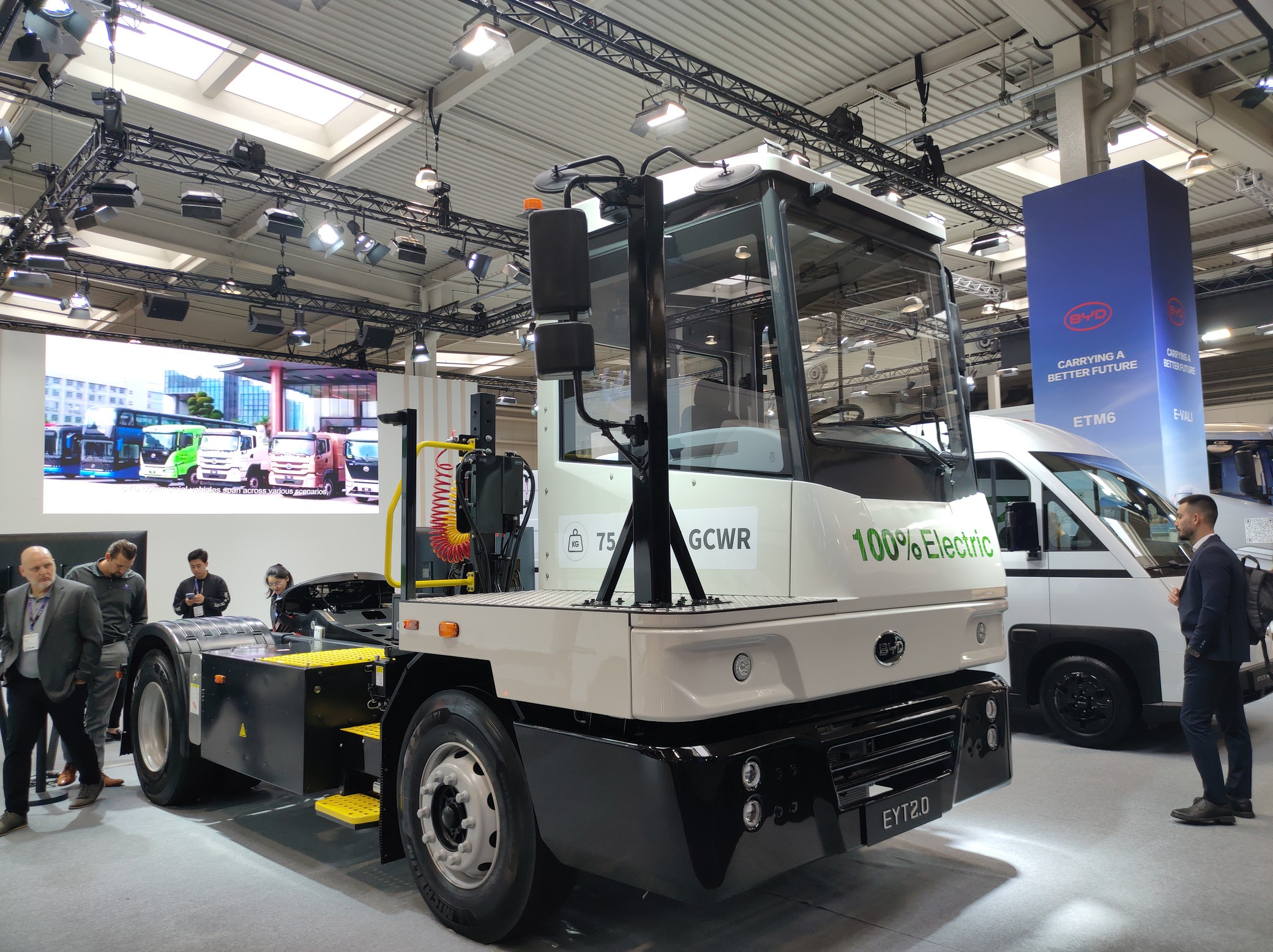 L'EYT 2.0 de BYD Trucks. ©JPL/FLM