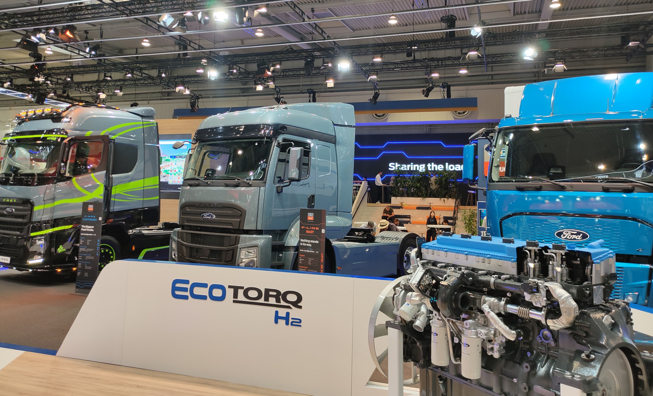 Le H2 Ecotorq est conçu à 100 % chez Ford Trucks. ©JPL/FLM