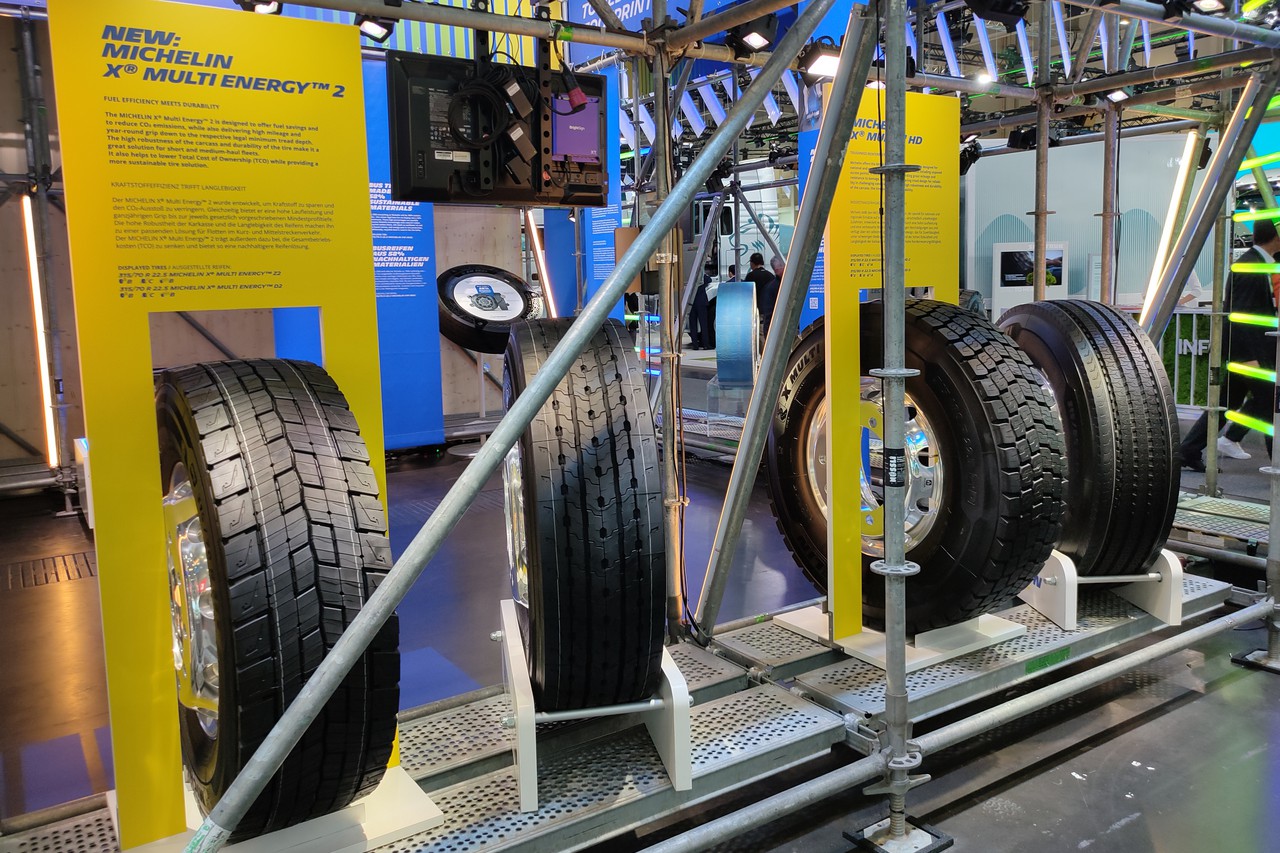 Michelin présente ses nouveaux pneus pour les trajets longue distance et régionaux