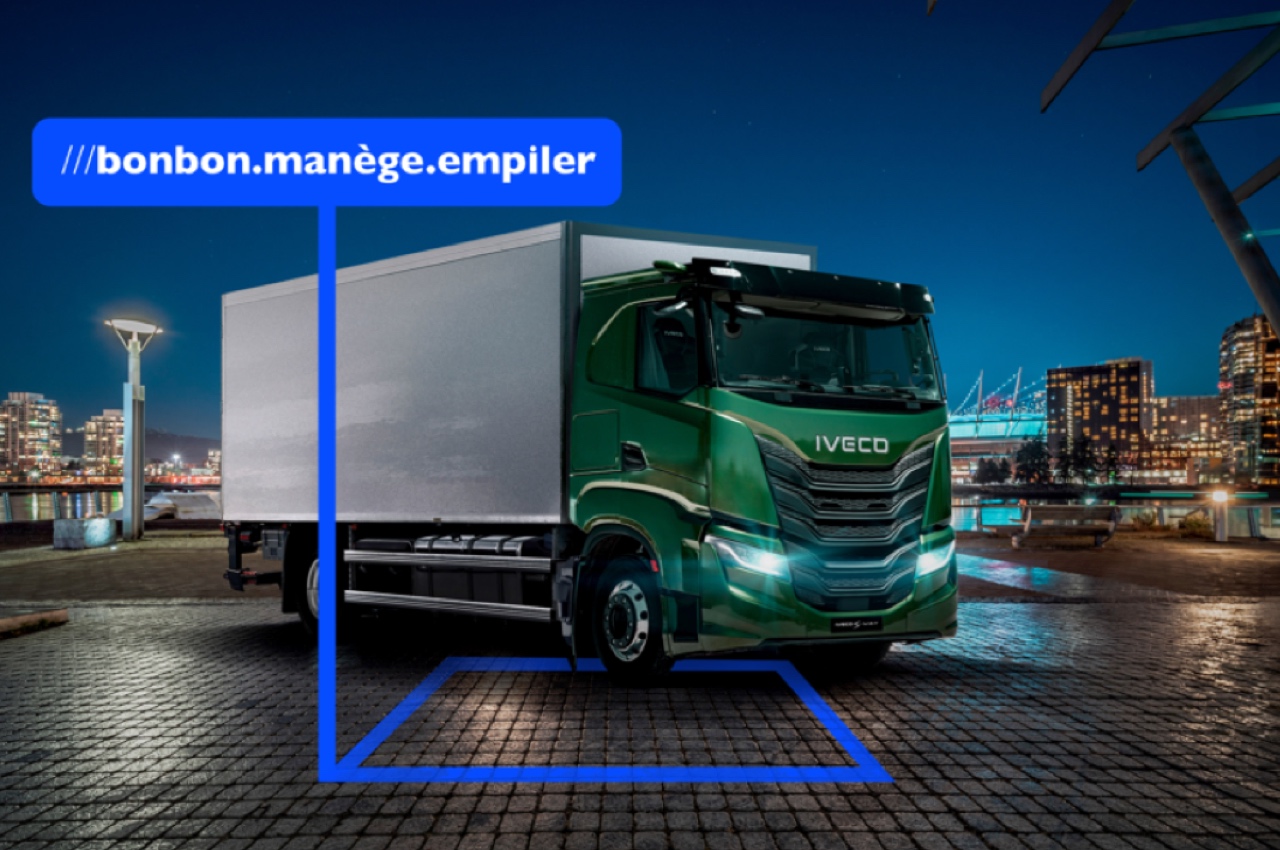 Iveco inaugure une nouvelle manière de se déplacer avec What3words