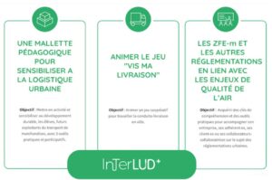 InTerLUD+ forme à la logistique urbaine plus vertueuse