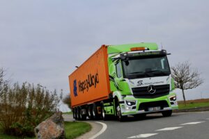 Un premier camion électrique pour SRoad Logistic