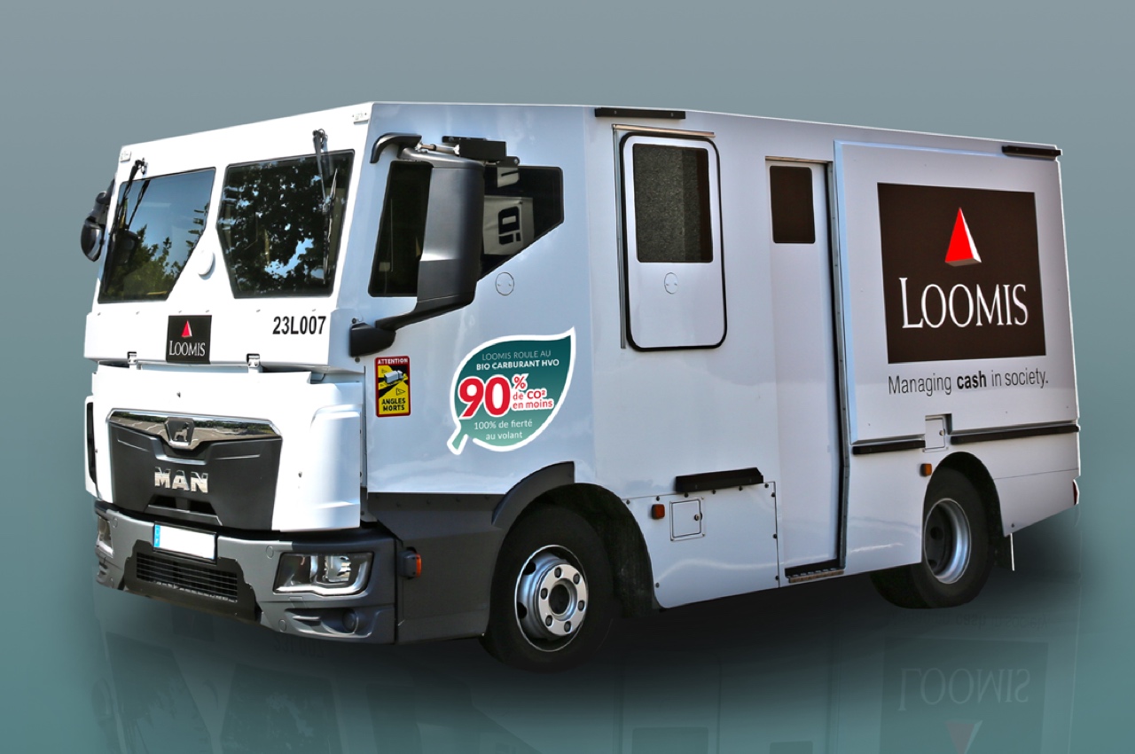 Loomis : le transport de fonds en biocarburant