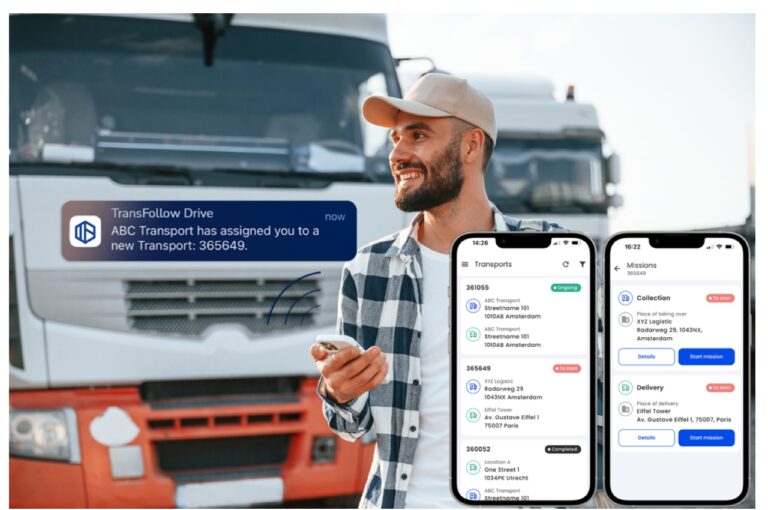 TransFollow modernise son application pour accompagner les chauffeurs