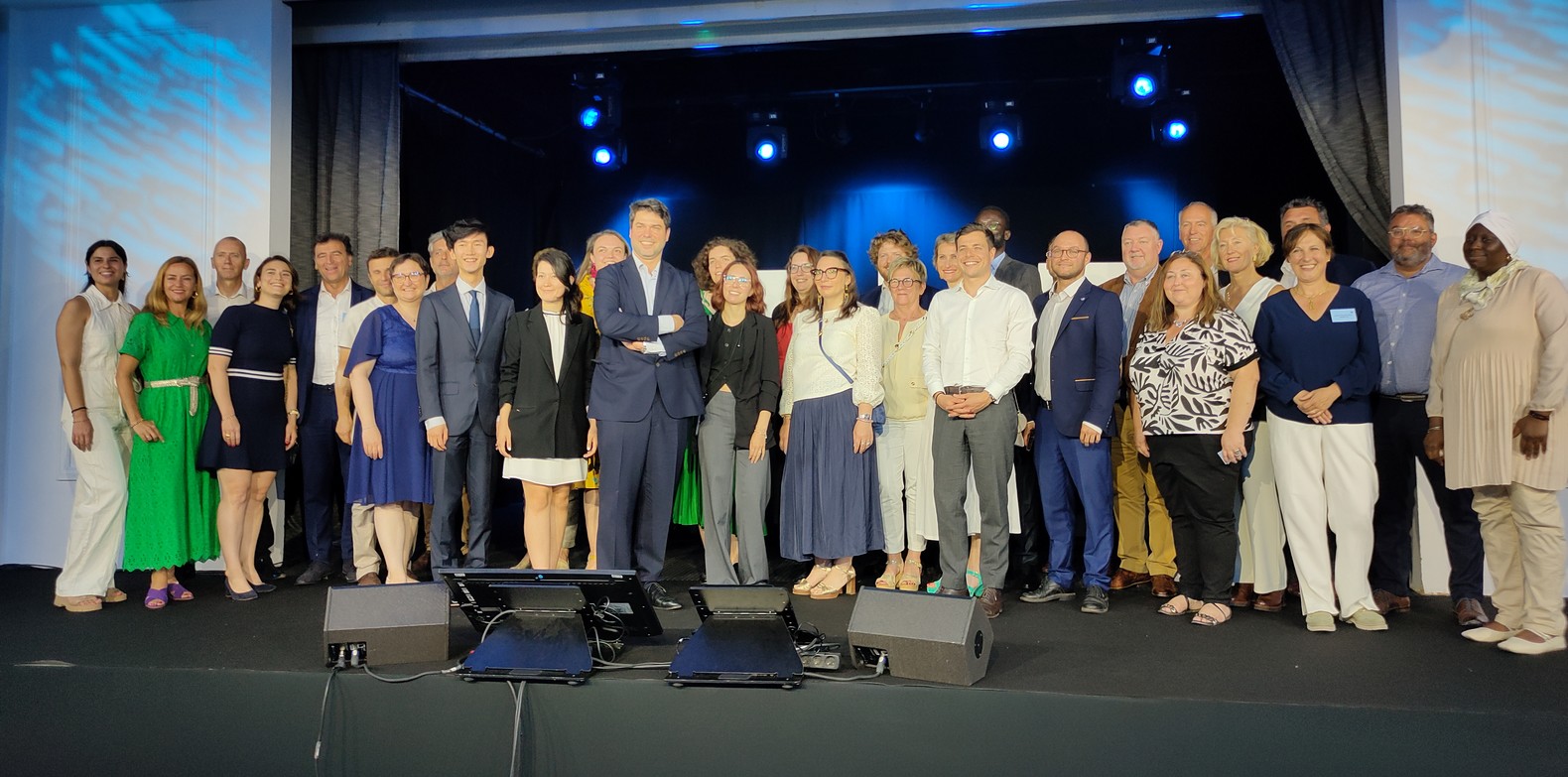L'équipe de l'Union TLF réunie à l'issue de la journée. ©JPL/FLM