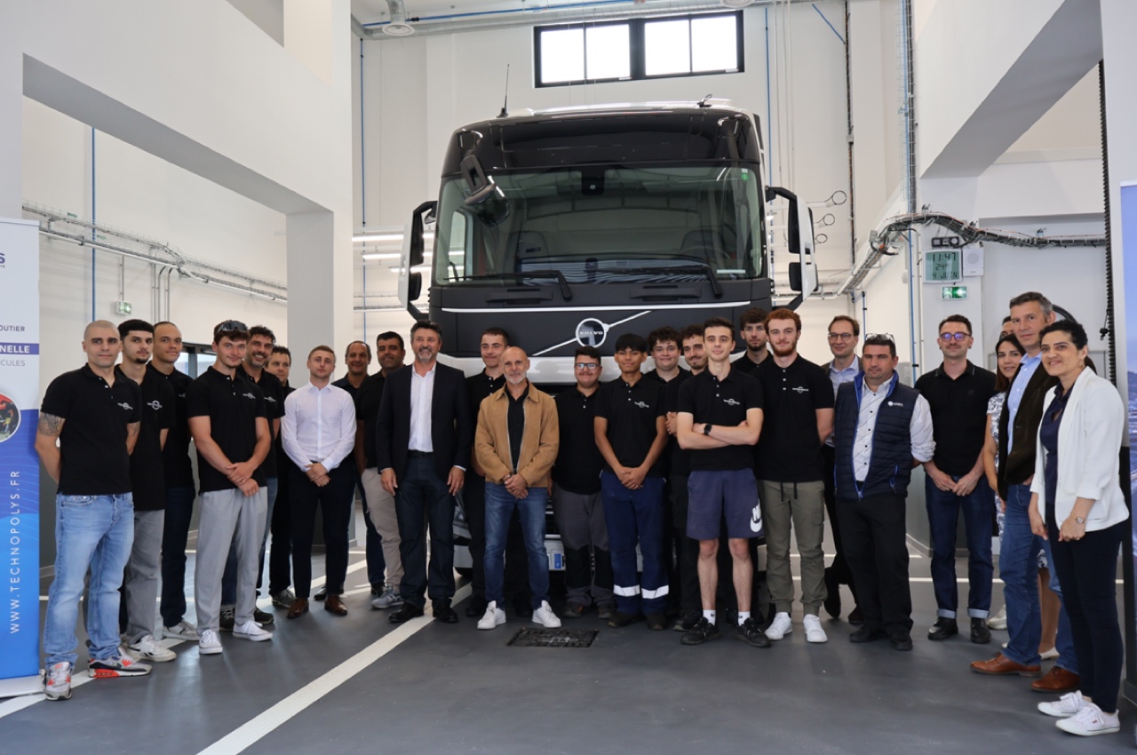 Un Volvo FH électrique pour un CFA savoyard