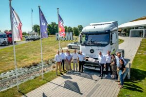 Les Transports Derocq se renforcent en camions électriques avec Mercedes-Benz Trucks