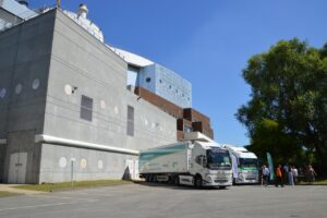 Un transport de déchets 100 % électrique en Normandie