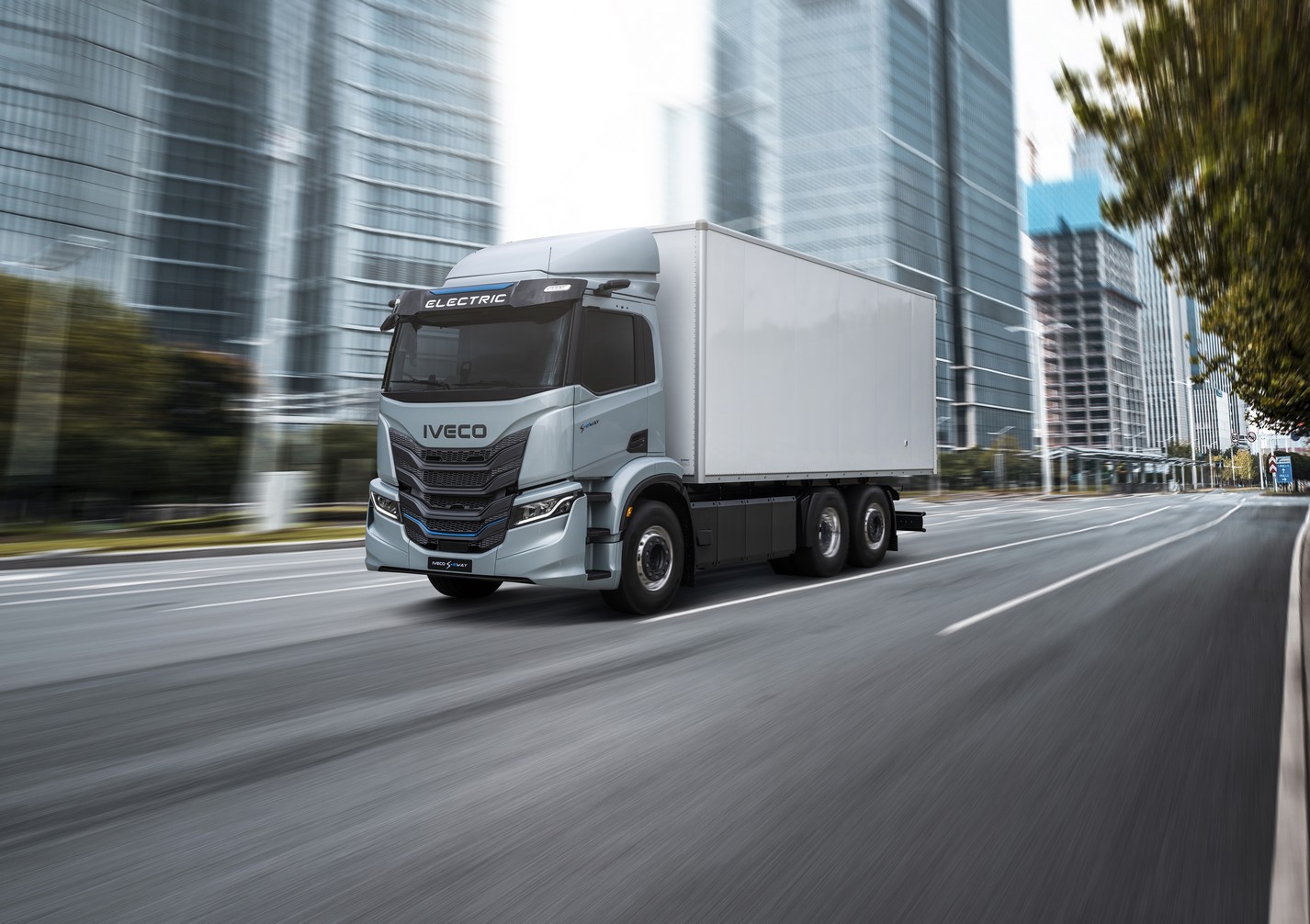 La version porteur du S-eWay électrique arrivera sur les routes d’ici le début d’année 2026. ©Iveco