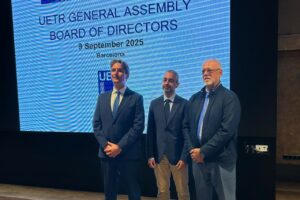Alexis Gibergues et l'OTRE à la présidence de l’UETR