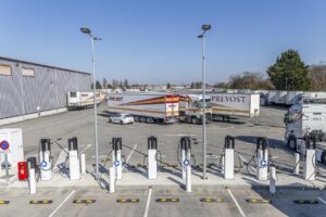 Camion électrique : l'Europe s'engage sur deux corridors de recharge