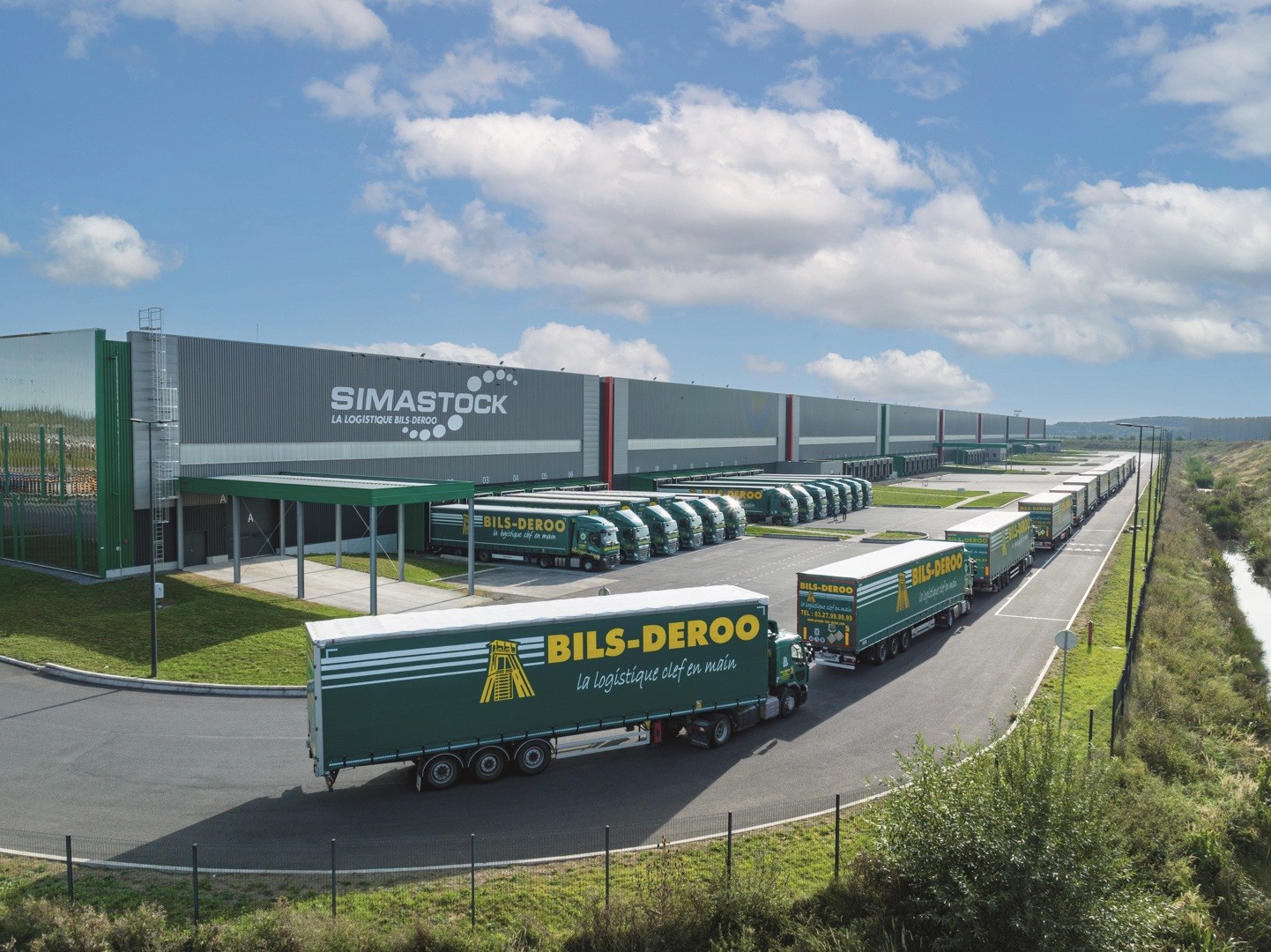La logistique est devenue le premier pourvoyeur de fret de Bils-Deroo Transports. ©Bils-Deroo Transports