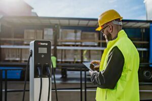 Bump présente sa plateforme de pilotage des recharges pour camions électriques