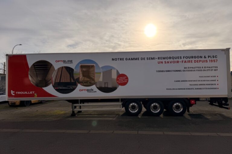 Trouillet signe son retour sur le terrain des semi-remorques
