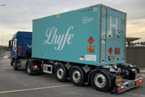 Une première station hydrogène accessible aux camions sur une autoroute française
