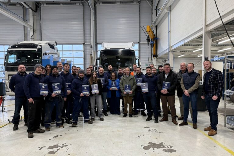 Le Volvo Trucks Center de Rouen au top sur la sécurité