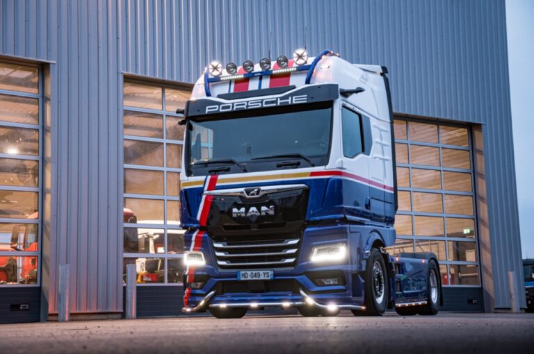 MAN s’allie à la Porsche Carrera Cup France