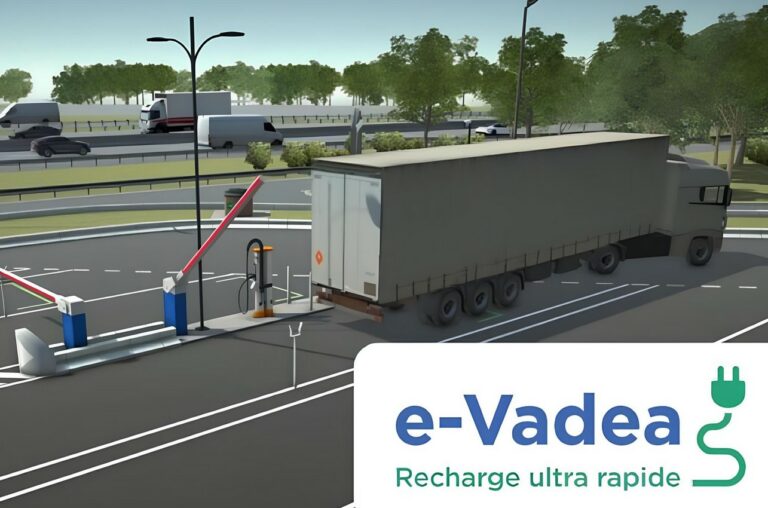 Camions électriques : le réseau de recharge e-Vadea Truck s