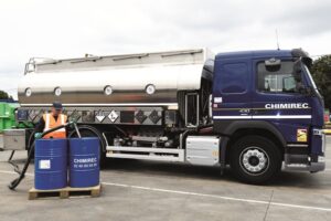 Pour optimiser leur logistique, les opérateurs diversifient leurs flottes. En 2025, Chimirec a commandé 42 nouveaux camions, un record pour l’entreprise. ©Chimirec