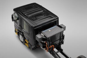 Scania électrifie sa cabine double pour les véhicules de secours