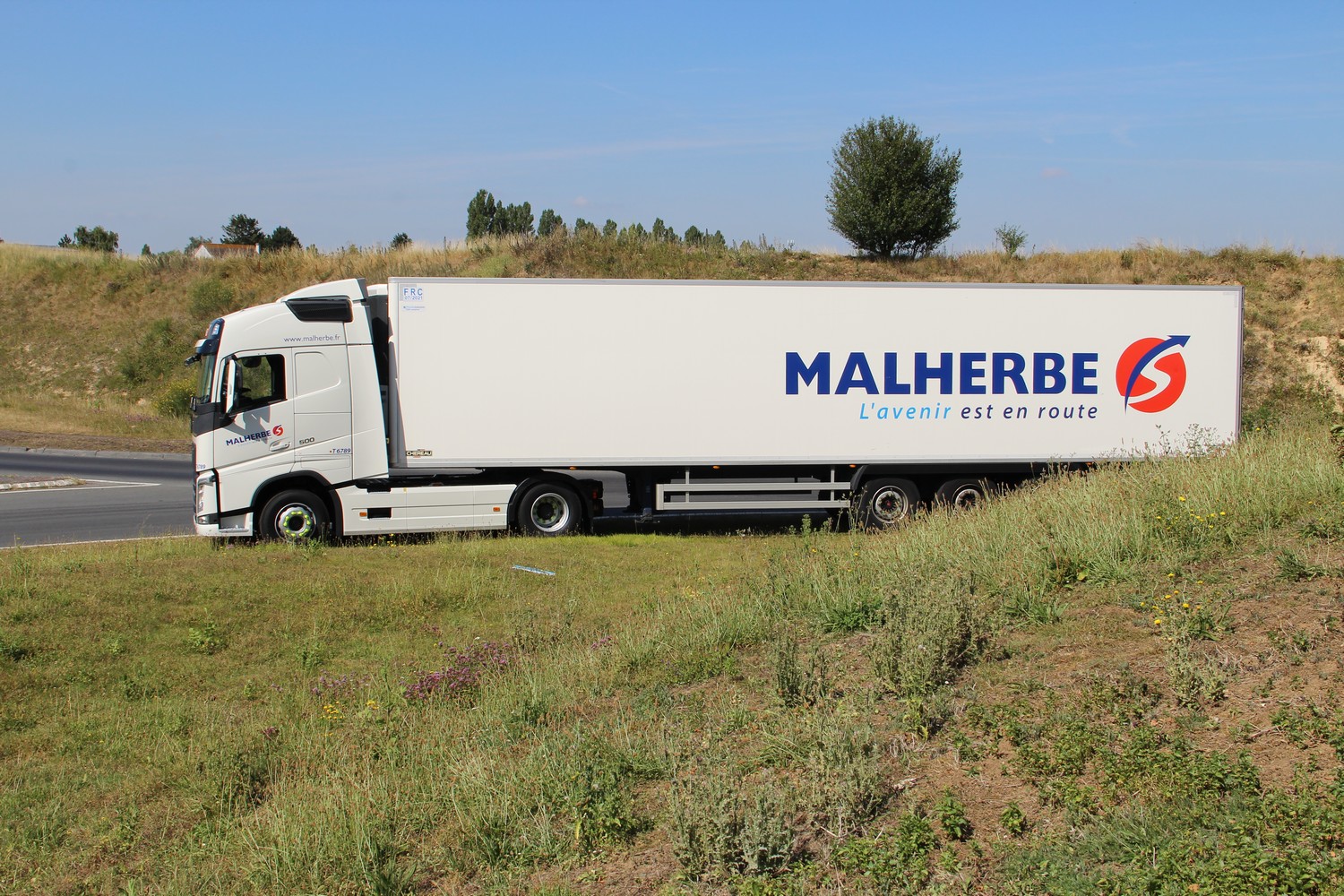 En rachetant Malherbe, Geodis récupère une flotte intégrée de 1 500 véhicules, ce qui renforce de façon considérable son dispositif de transport en propre. ©Malherbe