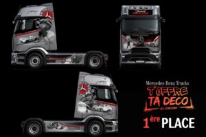Les cinq gagnants du concours Mercedes-Benz Trucks aux 24 Heures Camions