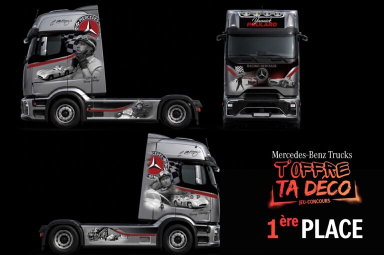 Les cinq gagnants du concours Mercedes-Benz Trucks aux 24 Heures Camions