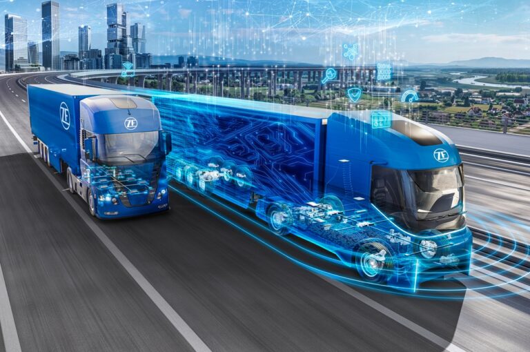 ZF table sur le poids lourd défini par logiciel