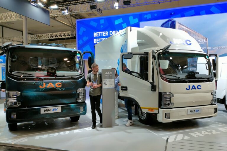 Camions électriques : JAC Motors à l