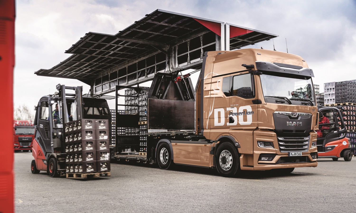 Associée au moteur D30, la boîte de vitesses TipMatic de MAN génère un gain de consommation de 4 % par rapport à la précédente motorisation maison, selon le constructeur. ©MAN