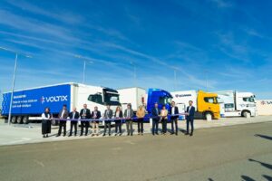 Voltix ouvre la station de recharge pour poids lourds électriques la plus puissante de France